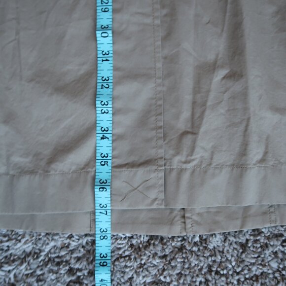 NWT Ralph Lauren Rugby Trench Coat Small Beige Khaki Mid-Length Lightweight - Picture 6 of 10